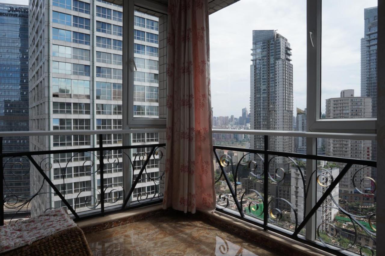 Xiao Yu Residential Apartment Near Jiefangbei And Hongya Cave 충칭 외부 사진